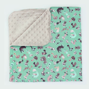 Copertina in jersey - Dinosauri baby