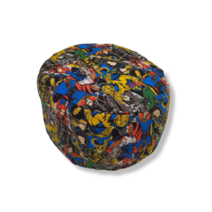 Cuffietta elastico Eroi Marvel su nero