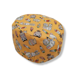 Cuffietta elastico Woodland arancione