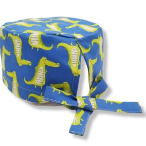 Cuffietta lacci - Coccodrilli azzurro