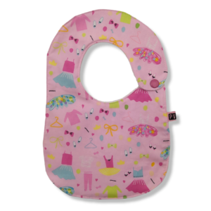 Bavaglino - Vestitini su rosa