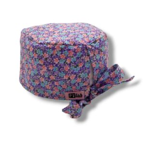 Cuffietta lacci - Fiorellini su lilla