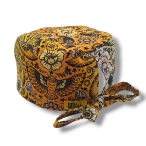 Cuffietta lacci - Gufi arancio