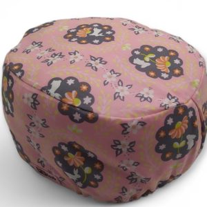 Cuffietta elastico -  Fiori e conigli