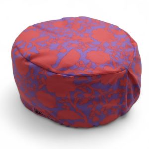 Cuffietta elastico -  Fiori rosa e lilla